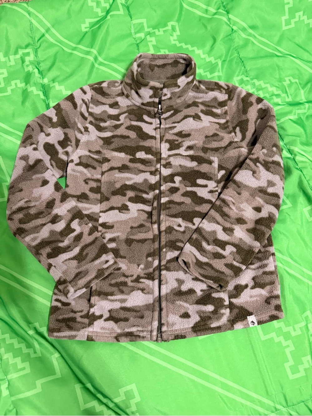 Boys Ocean Coast Camo Jacket